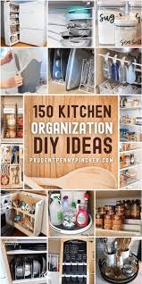 150 diy kitchen organization ideas