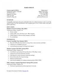 Resume templates for students looking to get their first job after high school. Free College Student Resume Templates Addictionary