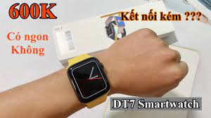 Đánh giá chi tiết: Đồng hồ thông minh DT7 Smartwatch pin tốt nhưng...  REVIEW DT7 SMARTWATCH