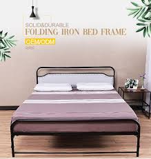 queen size double metal bed frame