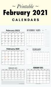 Free printable february 2021 calendar keywords: February 2021 Calendars Printable Calendar 2021
