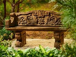 Italian Garden Bench Unique Stone