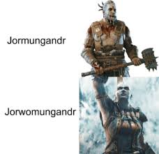 Jormungandr, a viking warrior who can be played as either male or a female. New Jormungandr Memes The Snake Memes Dont You Memes