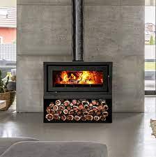 Free Standing Wood Fireplaces