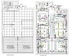 Office Flooring And Electrical Layout
