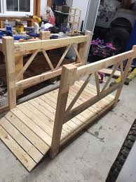 Diy Wood Garden Bridge Upgrade Your