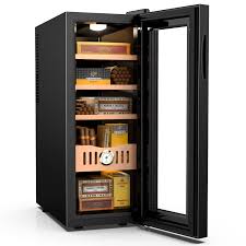 ecojoy 35l cigar humidor cabinet