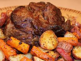 The most important thing is to start with the right cut of meat. Two For One Effortless Straightforward Side Dishes Roasted Caraway Seeded Carrots Red Potatoes Kitchen Encounters