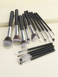 15pcs makeup brush set shein