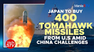 JAPAN TO BUY 400 TOMAHAWK MISSILES FROM US AMID CHINA CHALLENGES - YouTube