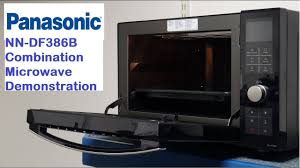 View and download panasonic microwave ovens with inverters technical manual online. Panasonic Nn Df386b Combination Microwave Demonstration Youtube