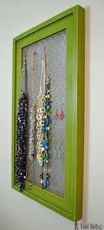 frame to make a jewelry display board
