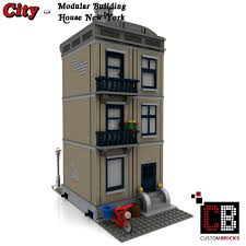 To appease local retailers, who are likely to be affected by the building works, lego has produced an exclusive architecture set of it that'll be available only in billund. Custombricks De Lego City Haus House Gebaude Building Modular Bauanleitung Instruction Custombricks