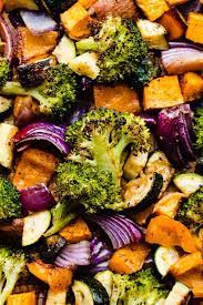 oven roasted vegetables crispy and