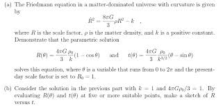 A The Friedmann Equation In A Matter