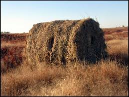 hay bale blinds
