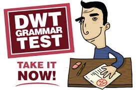 Grammar Test 1