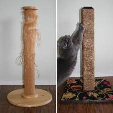 diy cat scratching post how to make a