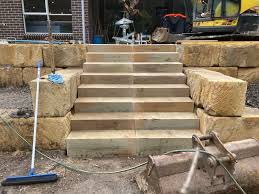 Sandstone Retaining Wall Design And