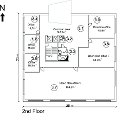 3 floor plan for the second floor