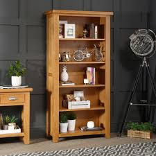 Tall Bookcase With 4 Adjustable Shelves