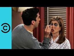 ross does rachel s make up badly