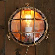 Adoo Nautical Round Bulkhead Wall Light