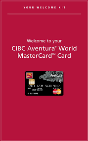 Your Welcome Kit Welcome To Your Cibc Aventura World