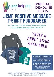 Positive Message T Shirt Fundraiser Jennifer Claire Moore