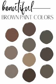 10 Best Brown Paint Colors Home Like