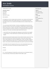 Administrative Assistant Cover Letter Sample Guide 20