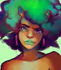 Image result for afro painting