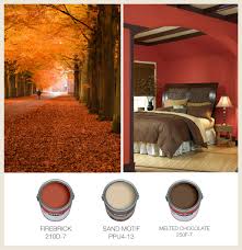 Autumn Red Color Palette Colorfully Behr