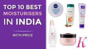 top 10 best moisturisers in india with
