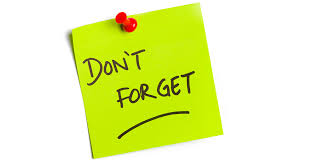 Image result for dont forget