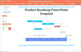 Product Template Microsoft Office Roadmap Project Management