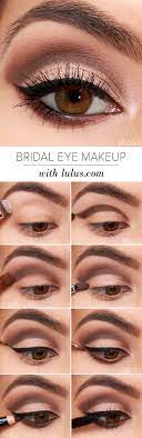 bridal eye makeup tutorial lulus com