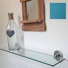 Blue Tint Glass Shelf