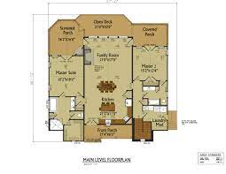 double master on main level house plan