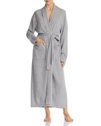 Cashmere Blend Long Robe 100 Exclusive
