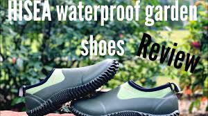 review hisea waterproof garden shoes