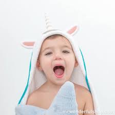 Check out our bath towels selection for the very best in unique or custom, handmade pieces from our shops. Hooded Towel For Little Unicorns Mr Wonderful
