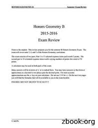 Parallelogram rectangle kite s honors geometry final exam review #2 answers always, sometimes, or never 1. 2016 2017 Geometry Honors Final Exam Review Packet Pdf Free Download
