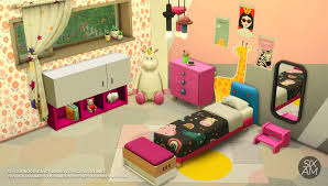 kids bedroom cc pack the sims 4 build