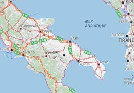 What kind of transportation is there in puglia? Mappa Michelin Puglia Pinatina Di Puglia Viamichelin