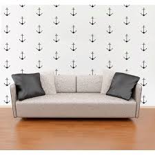 Anchor Wall Pattern Decals Nautical