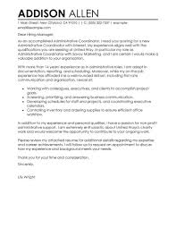 10 Administration Cover Letter Examples 1mundoreal