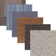 Square Acoustic Loose Lay Vinyl Tiles