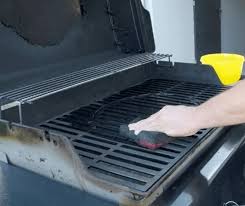 clean stainless steel grill grates
