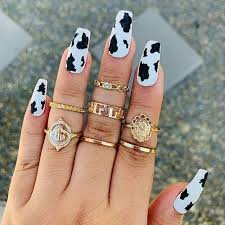Classic white french coffin nails ❤ perfect coffin acrylic nails designs to sport this season ❤ see more ideas on our blog!! 65 Best Coffin Nails Short Long Coffin Shaped Nail Designs For 2021